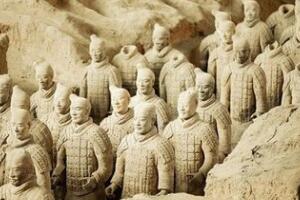 秦始皇陵兵马俑脸型之谜，神秘兵马俑代表十个不同汉字